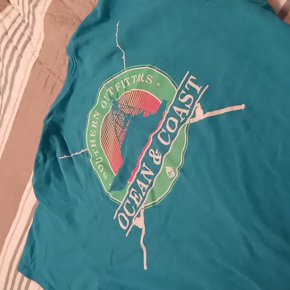 Ocean and coast mens tshirt - Picture 3 of 3